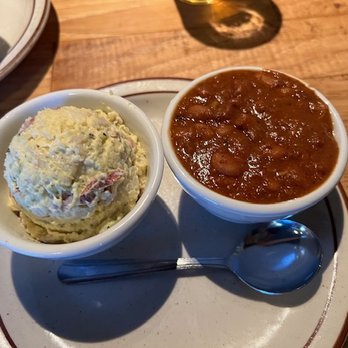 Sam's Bar-B-Que - chili beans and potato salad - Barbeque Near Me - San Jose, California Sam's Bar-B-Que - chili beans and potato salad - Barbeque Near Me - San Jose, California