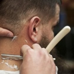 Don's Barber Shop - Straight razor neck shaves provided!
