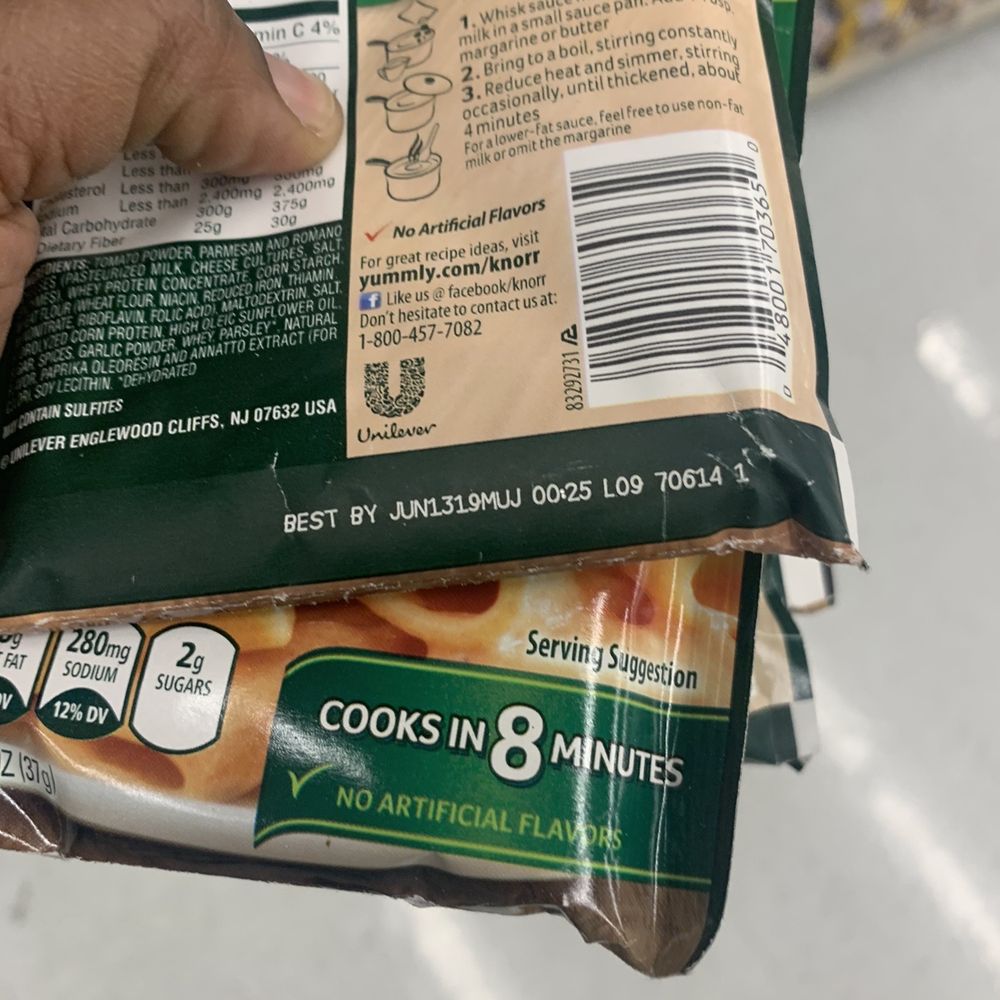 Items passed the best by date Items passed the best by date