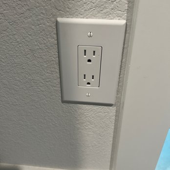 Fiction Electric - Saeed installed outlet into the wall in our walk-in closet looks great. - Electricians Near Me Fiction Electric - Saeed installed outlet into the wall in our walk-in closet looks great. - Electricians Near Me