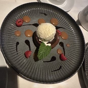Crustacean - Chocolate cake with ice cream. Really chocolatey and decadent! - Vietnamese Near Me - San Francisco, California Crustacean - Chocolate cake with ice cream. Really chocolatey and decadent! - Vietnamese Near Me - San Francisco, California