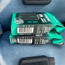 Carytown Tobacco Forest Hill - Left has no authenticity code, right one does