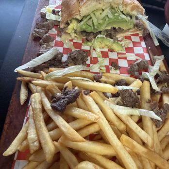 Los Chikis - Asada Torta w/ fries - Mexican Near Me - Lake Havasu City, Arizona