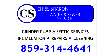 Slide of Chris Sharon Water & Sewer Service