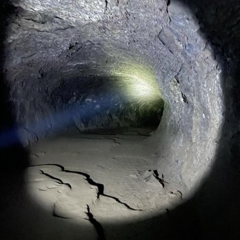 Lava River Cave - A part of the tunnel that was lower it was kind of cool - Landmarks & Historical Buildings Near Me Lava River Cave - A part of the tunnel that was lower it was kind of cool - Landmarks & Historical Buildings Near Me