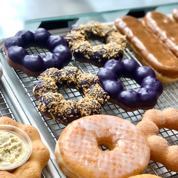Milkvue Handcrafted Donuts + Coffee - Ube mochi donut - Donuts Near Me - Gig Harbor, Washington Milkvue Handcrafted Donuts + Coffee - Ube mochi donut - Donuts Near Me - Gig Harbor, Washington