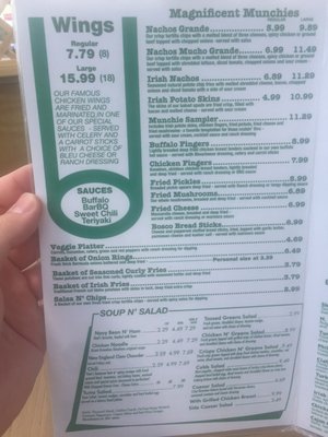Menu photo 3 Sheehan's On the Green Northville, MI