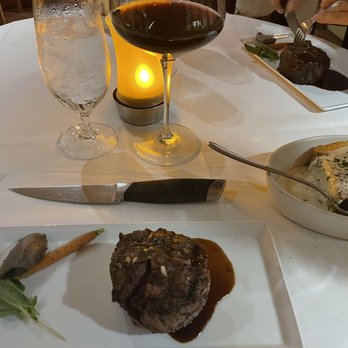 Ciera Steak + Chophouse - 8oz filet, au gratin potatoes, Cambria Pinot. - Steakhouses Near Me - Stateline, Nevada