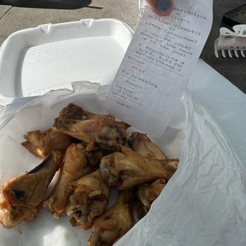 The Brick House Tap & Grill - Dry wings and the receipt clearly states mild sauce. - Bars Near Me - Irwin, Pennsylvania The Brick House Tap & Grill - Dry wings and the receipt clearly states mild sauce. - Bars Near Me - Irwin, Pennsylvania