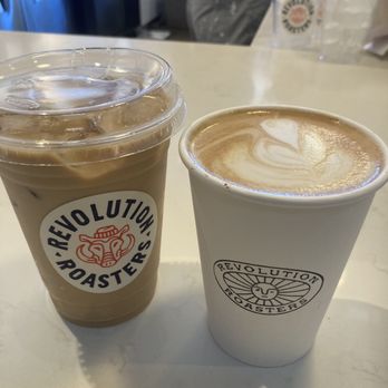 Revolution Roasters - Cold brew and coconut Latte - Coffee & Tea Near Me - Oceanside, California