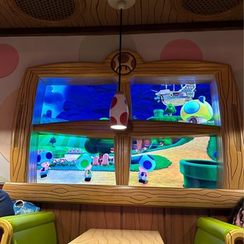Toadstool Cafe - Booth - Cafes Near Me - Universal City, California Toadstool Cafe - Booth - Cafes Near Me - Universal City, California