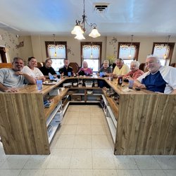 Abby Cafe - All of our group were able to sit together!