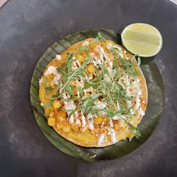 Tia Carmen - Corn tostada - THE BEST - New American Near Me - Phoenix, Arizona Tia Carmen - Corn tostada - THE BEST - New American Near Me - Phoenix, Arizona