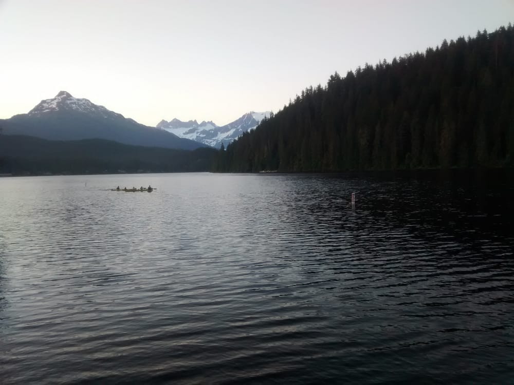 Social spots from Auke Lake