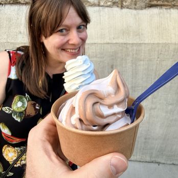 Cone Cept - Chocolate strawberry swirl - Ice Cream & Frozen Yogurt Near Me - Nashville, Tennessee Cone Cept - Chocolate strawberry swirl - Ice Cream & Frozen Yogurt Near Me - Nashville, Tennessee