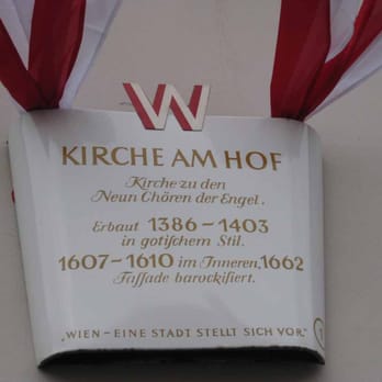 Kirche Am Hof - Churches Near Me - Vienna, 9