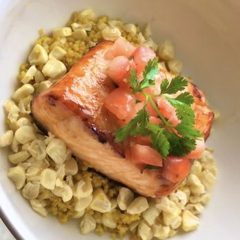 Culinary Dropout - Roasted Salmon half portion - New American Near Me - San Diego, California