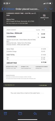 Menu photo 1 Alpaca Chicken Morrisville, NC Menu photo 1 Alpaca Chicken Morrisville, NC