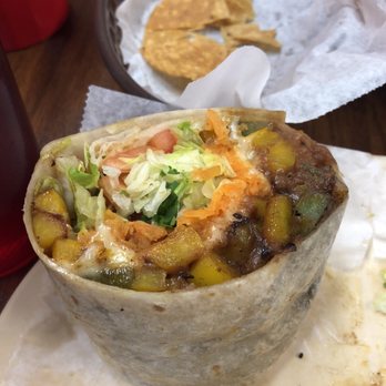 26th street Mexican Grill - This is half of the veggie burrito. I usually eat half for one meal and save the rest. - Mexican Near Me - Warsaw, Indiana 26th street Mexican Grill - This is half of the veggie burrito. I usually eat half for one meal and save the rest. - Mexican Near Me - Warsaw, Indiana