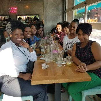 Sweet Chick - 8 of us at the surprise Brunch for my homie Paz,who was getting married 8/21/2017 - Breakfast & Brunch Near Me - Brooklyn, New York Sweet Chick - 8 of us at the surprise Brunch for my homie Paz,who was getting married 8/21/2017 - Breakfast & Brunch Near Me - Brooklyn, New York