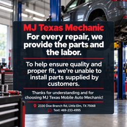 MJ Mobile Auto Repair 