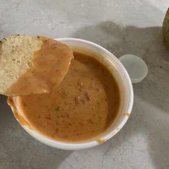Charro's Mexican Food - Half pint cheese dip and chips $6.69 - Mexican Near Me - Pine Bluff, Arkansas