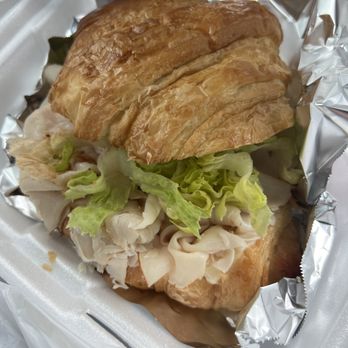 Grelma - 5 - turkey mozzarella sandwich on a croissant - Bakeries Near Me - Delray Beach, Florida