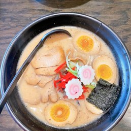 Black garlic ramen Black garlic ramen