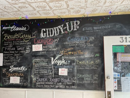 Menu photo 4 Giddy Up Cafe Truth or Consequences, NM Menu photo 4 Giddy Up Cafe Truth or Consequences, NM