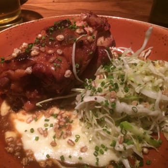 Mountain Standard - The heavenly pork shank - New American Near Me - Vail, Colorado Mountain Standard - The heavenly pork shank - New American Near Me - Vail, Colorado