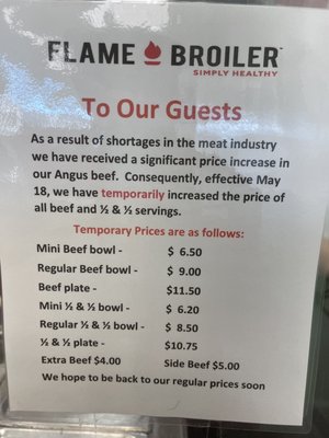 Menu photo 5 Flame Broiler Greensboro, NC