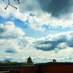 Loft - Blick von der Terrasse...