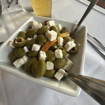 OTH Chophouse - Marinated Olives appetizer - Steakhouses Near Me - Roanoke, Virginia