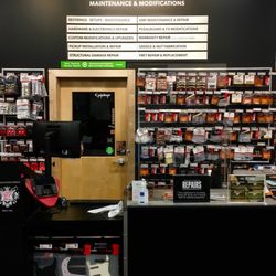 Guitar Center - Repair shop inside