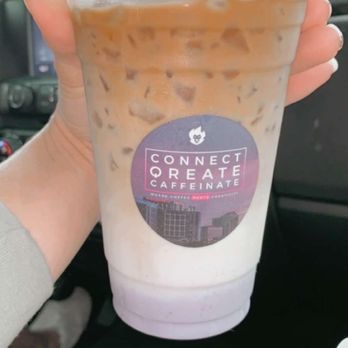 Qreate Coffee + Studio - The Purple Pearl - Coffee & Tea Near Me - Orlando, Florida