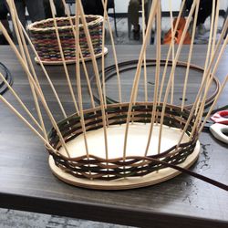 Anoka County Library - Johnsville Branch - During weaving process