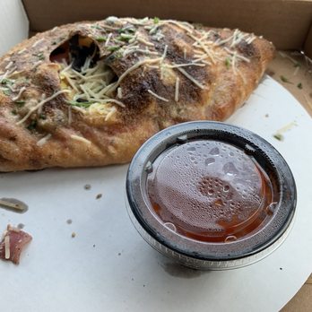 Za's on Devine - Vegetable calzone and marinara - Pizza Near Me - Columbia, South Carolina Za's on Devine - Vegetable calzone and marinara - Pizza Near Me - Columbia, South Carolina
