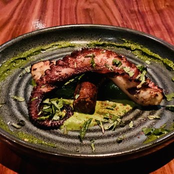 Aerlume - Grilled Spanish Octopus - New American Near Me - Seattle, Washington