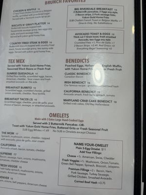 Menu photo 2 The Riverdale Diner Shelton, CT Menu photo 2 The Riverdale Diner Shelton, CT
