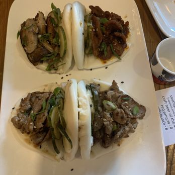 Southgate - Spicy pork, mushroom and Bulgogi beef Steamed Buns - Korean Near Me - Philadelphia, Pennsylvania Southgate - Spicy pork, mushroom and Bulgogi beef Steamed Buns - Korean Near Me - Philadelphia, Pennsylvania