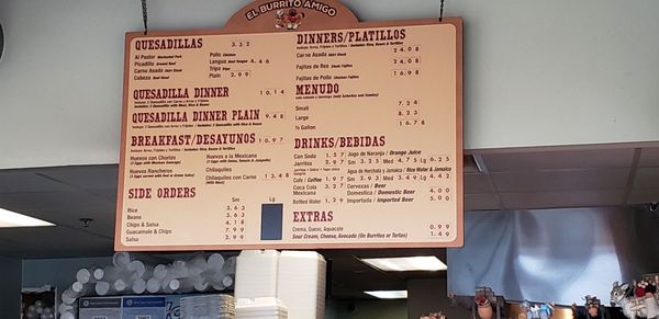 Menu photo 6 El Burrito Amigo Franklin Park, IL Menu photo 6 El Burrito Amigo Franklin Park, IL