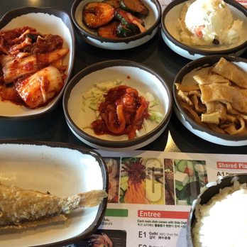 BCD Tofu House - Free appetizers before the meal - Korean Near Me - Irvine, California