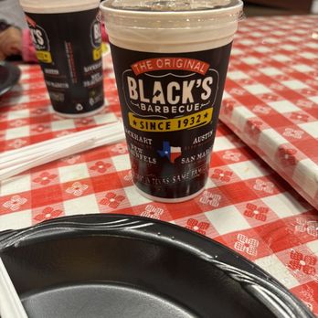 Black's Barbecue Lockhart - Souvenir cup - Barbeque Near Me - Lockhart, Texas