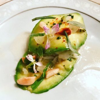 Bar Crenn - Avocado and crab - Wine Bars Near Me - San Francisco, California