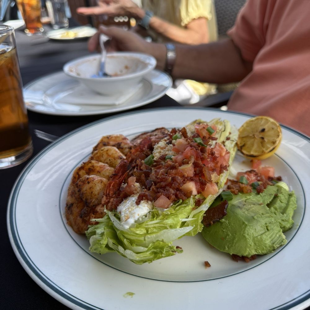 Daily Grill - Grilled shrimp wedge salad - American Near Me - Palm Desert, California Daily Grill - Grilled shrimp wedge salad - American Near Me - Palm Desert, California