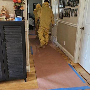 Rextoration - Rex's team getting to work - Damage Restoration Near Me - Fresno , California