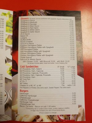 Menu photo 2 Charles Pizza & Restaurant Whitehall, PA Menu photo 2 Charles Pizza & Restaurant Whitehall, PA