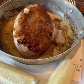 Via del Corso - Pollo cooked in garlic butter. So delicious! - Italian Near Me - Berkeley, California