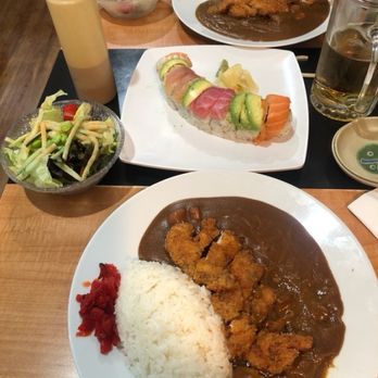 Bamboo Teri House - Pork Katsu Curry Rainbow Roll Chicken Katsu Curry Sapporo - Japanese Near Me - Long Beach, California