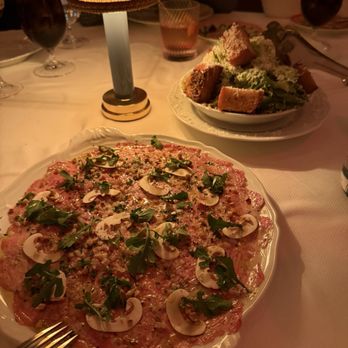 Carbone Riviera - Beef carpaccio piemontese - Italian Near Me - Las Vegas, Nevada